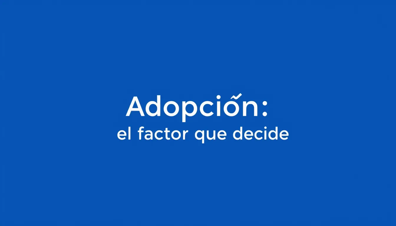 Adopción: el factor que decide — automatización de ventas CRM pymes