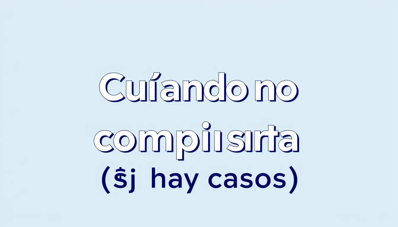 Cuándo no compensa (sí, hay casos) — Beneficios de un CRM para pymes