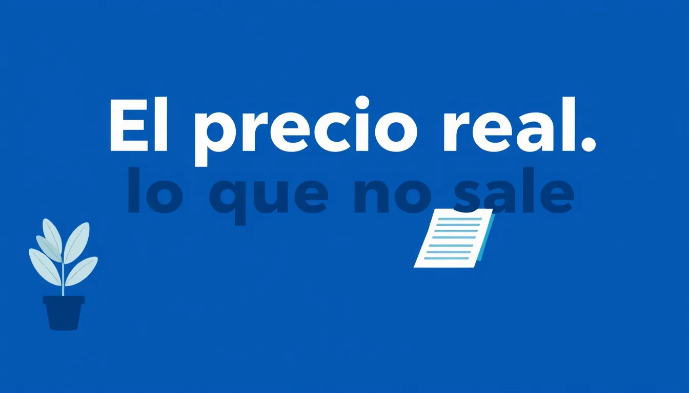El precio real: lo que no sale en la cuota — comparativas CRM para pymes