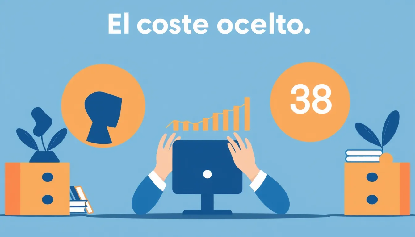 El coste oculto: 38 horas que nadie factura — CRM gratis para pymes