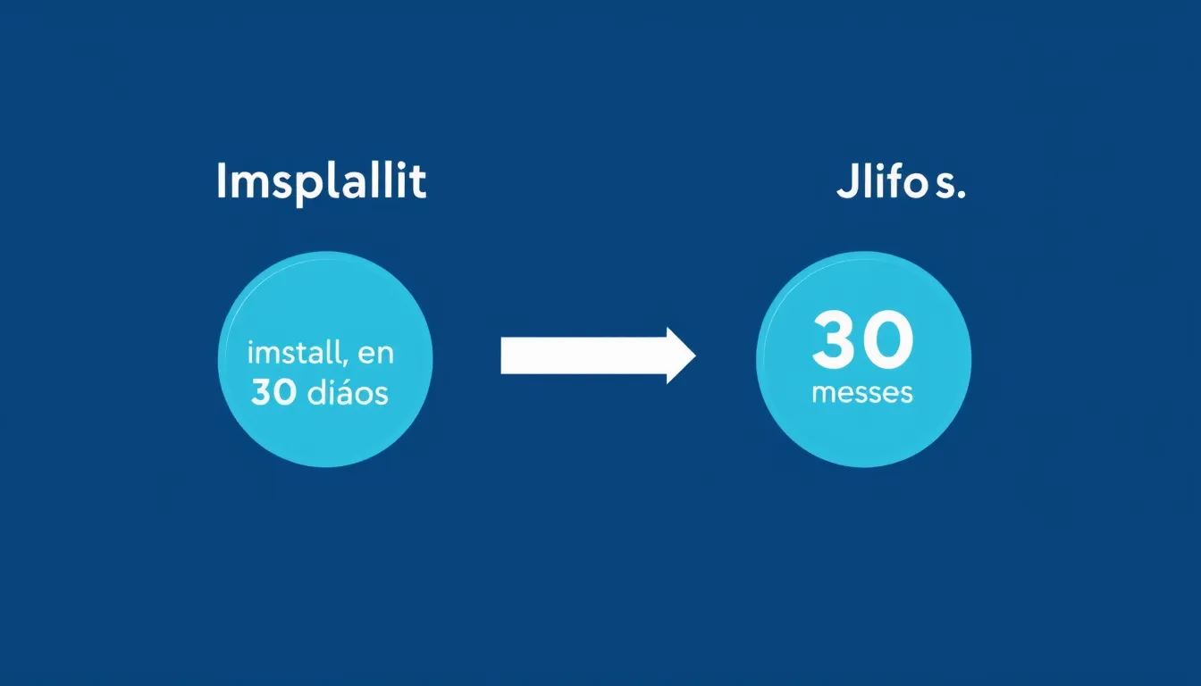 Implantar en 30 días, no en seis meses — CRM para ventas en pymes