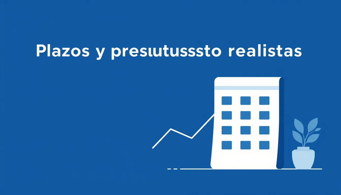 Plazos y presupuesto realistas — migración de datos al CRM
