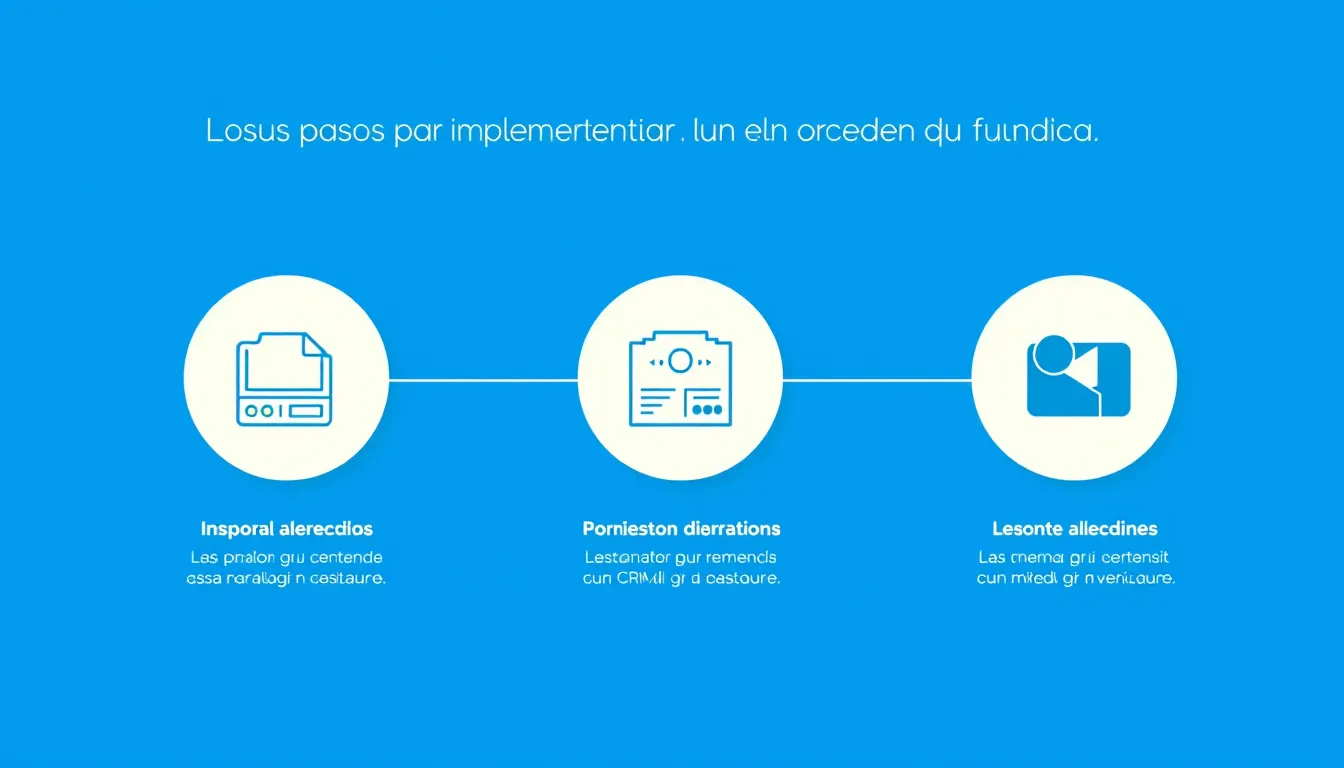 Pasos para implementar un CRM en tu pyme sin morir en el intento