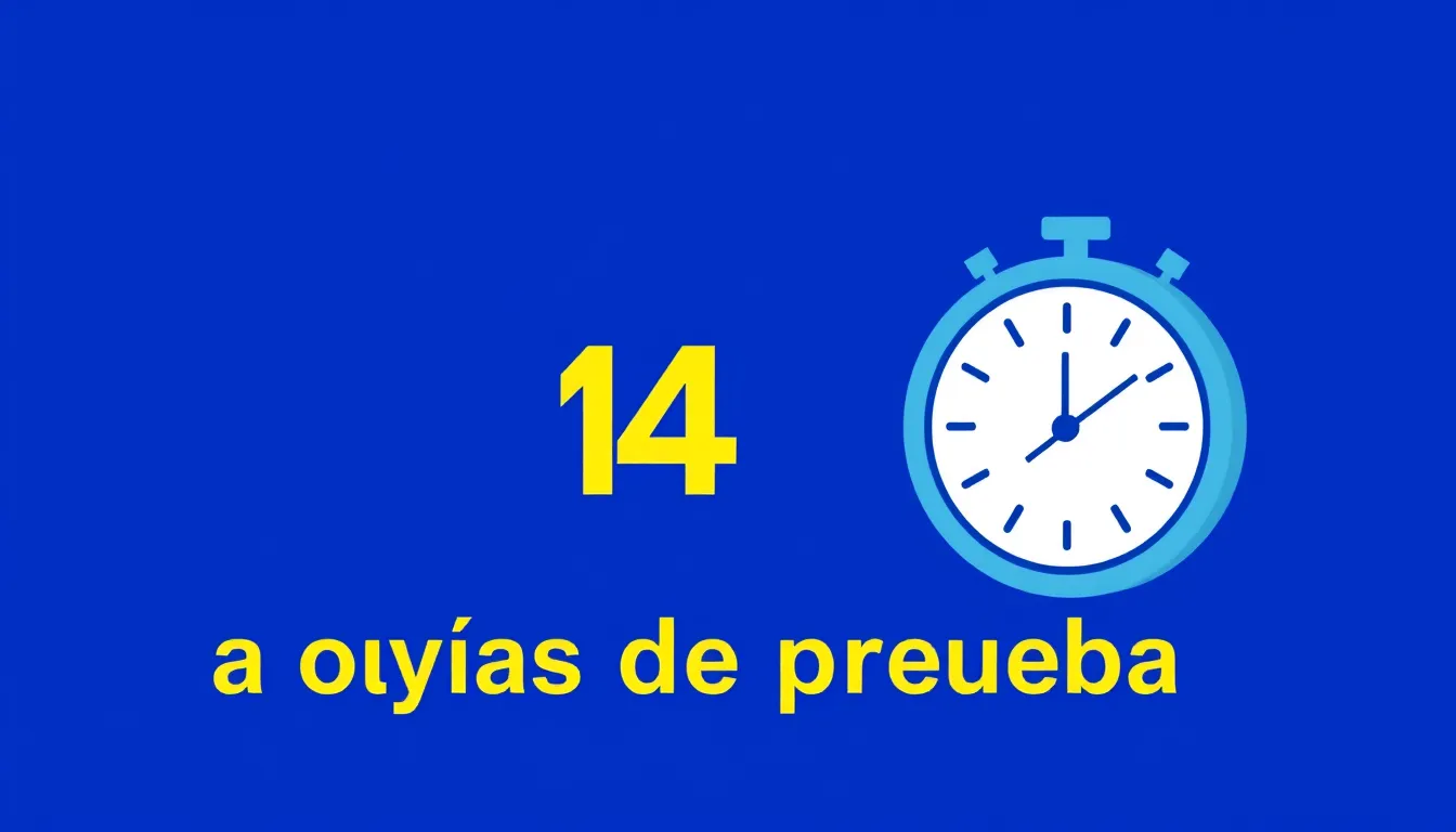 Qué da tiempo a hacer en 14 días de prueba — prueba gratis CRM para pymes