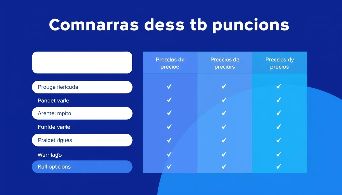 Comparativa: precios y funciones de 5 opciones — software CRM para pymes